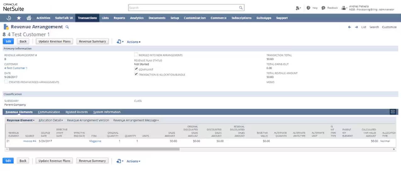 revenue recognition with accounting software