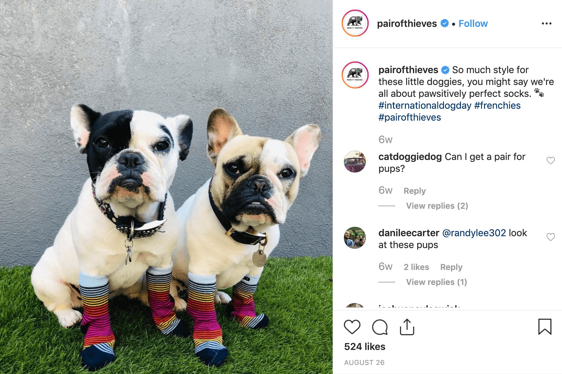 Instagram Pair of Thieves