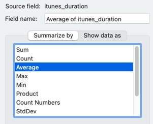 first pivot table 2