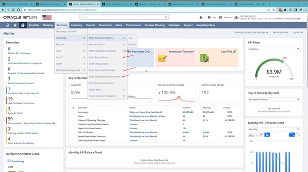 infographic procurement module
