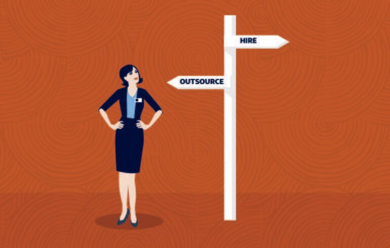 outsource or hire