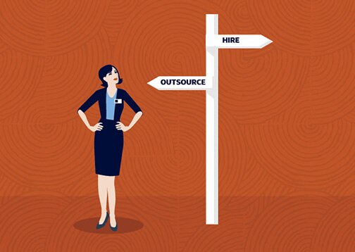 Where to Outsource vs. Hire as an Early-Stage Company
