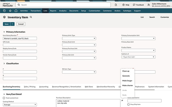 NetSuite Text Enhance Thumbnail