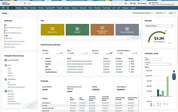 NetSuite SuiteAnalytics Reporting & Dashboards Thumbnail