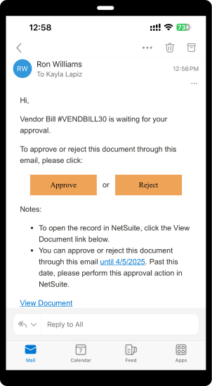 Approval Routing dashboard