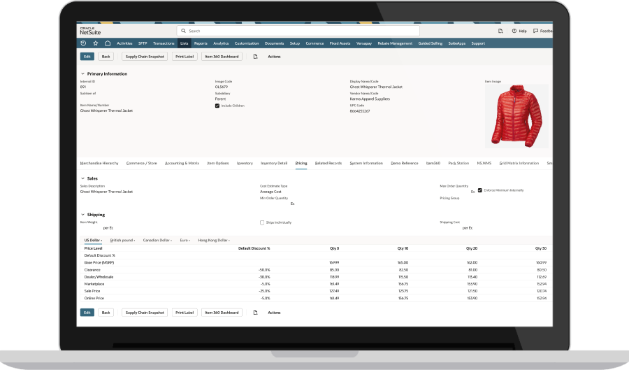 pricing management