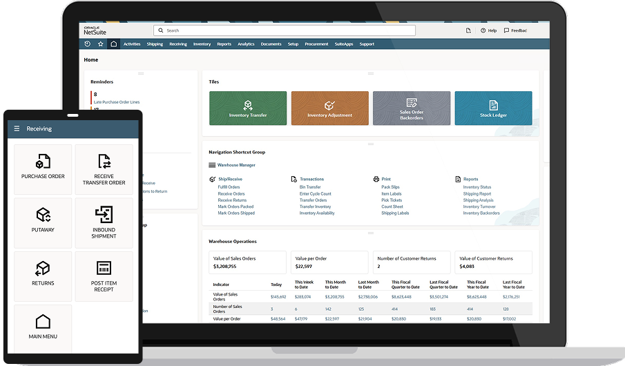 receiving screenshot