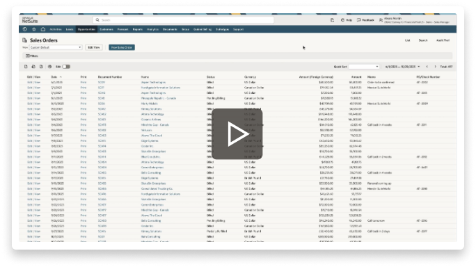 NetSuite Experience