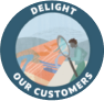 delight out customers