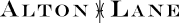 Alton Lane Logo