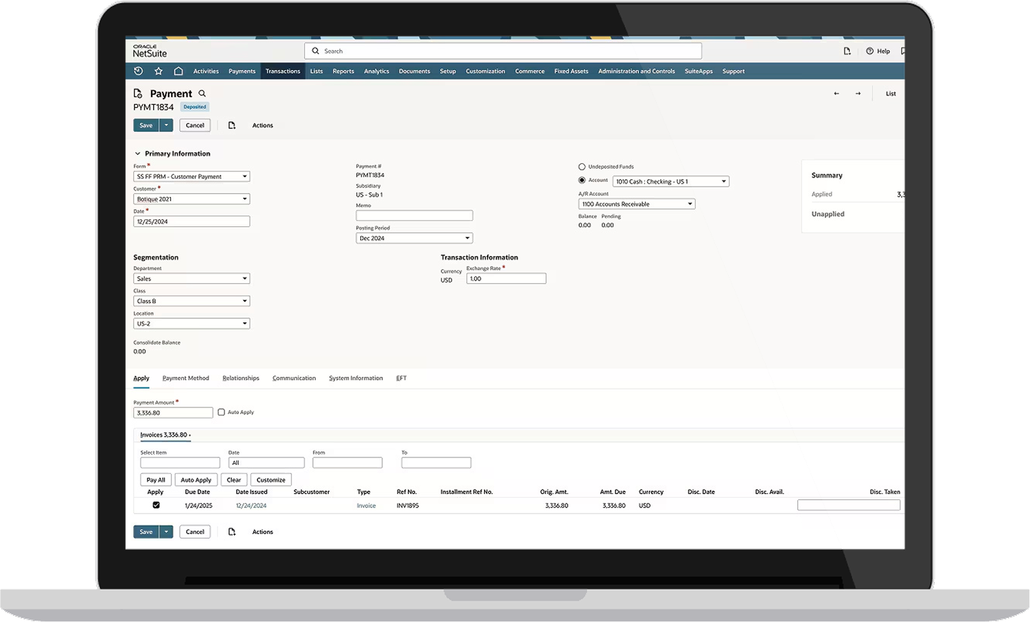 Payment management Thumbnail