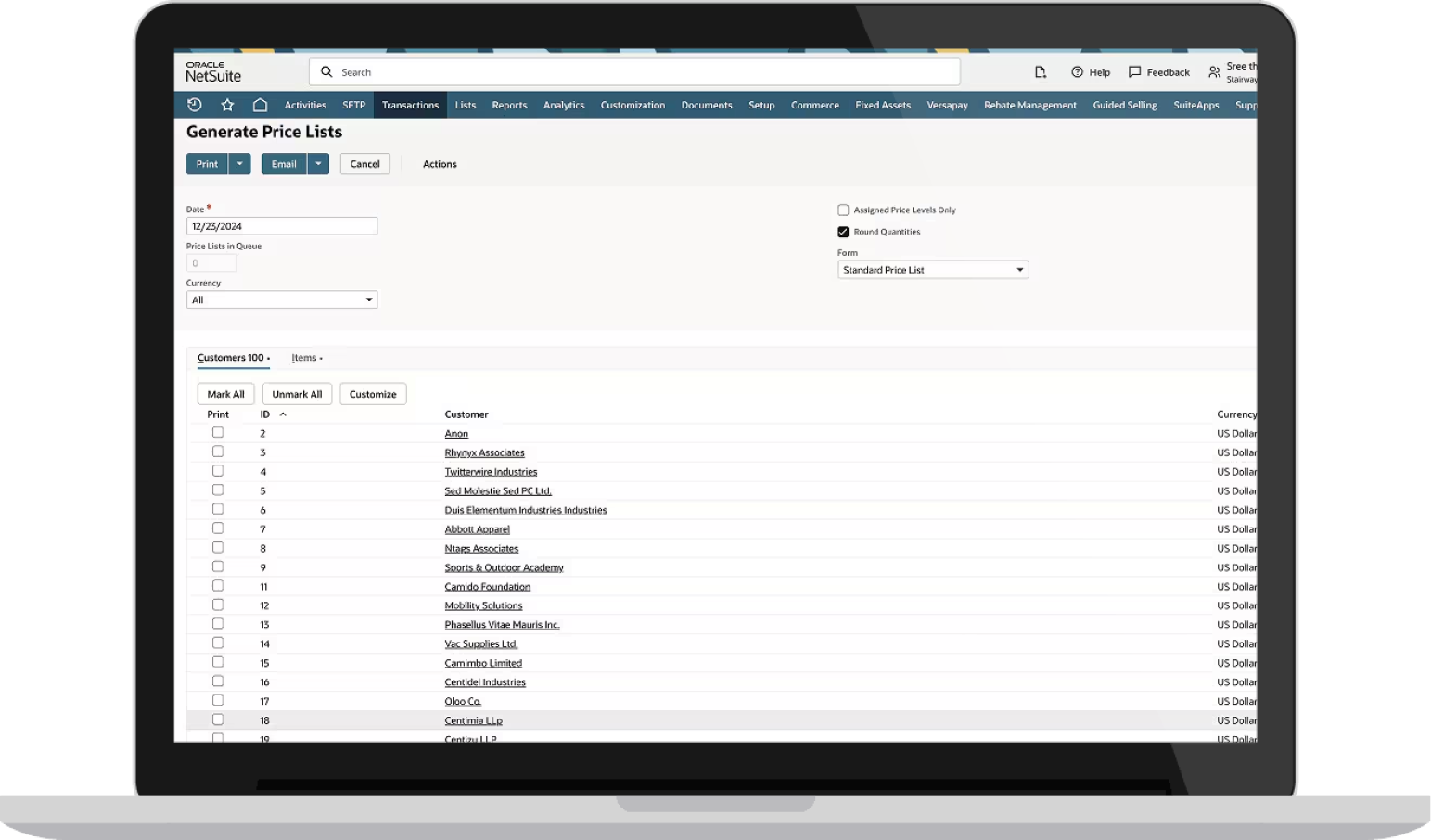 Pricing and program management Thumbnail