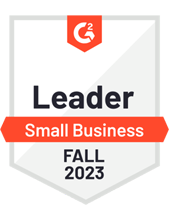 Leader. Small Business Fall 2023 logo